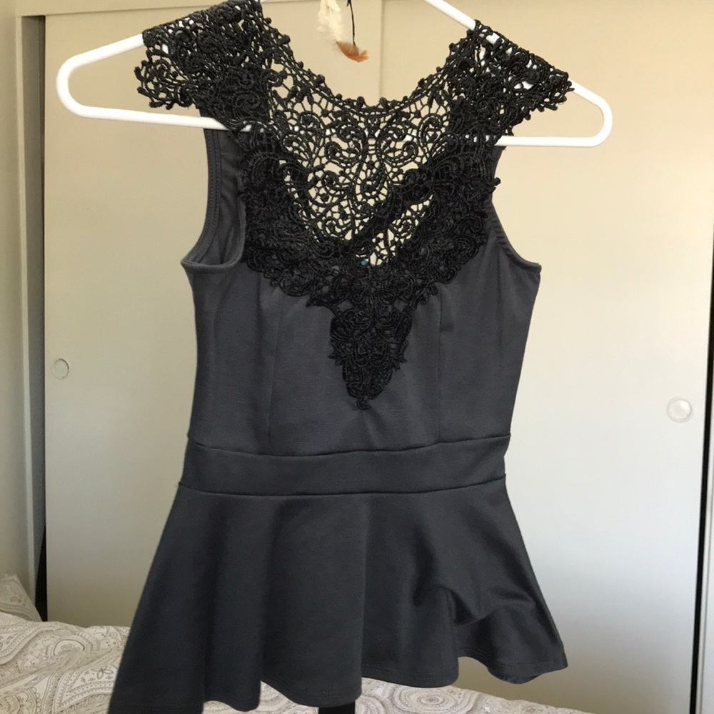 Peplum top
